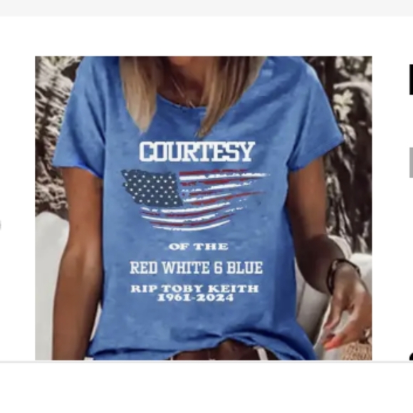 Toby Keith Courtesy Tee Shirt NEW Size 4XL - Picture 3 of 7